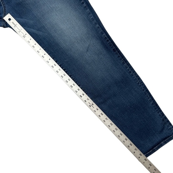 KUT from the Kloth Catherine Boyfriend Jeans Blue Denim Stretch Plus Size 18 W - Picture 6 of 12